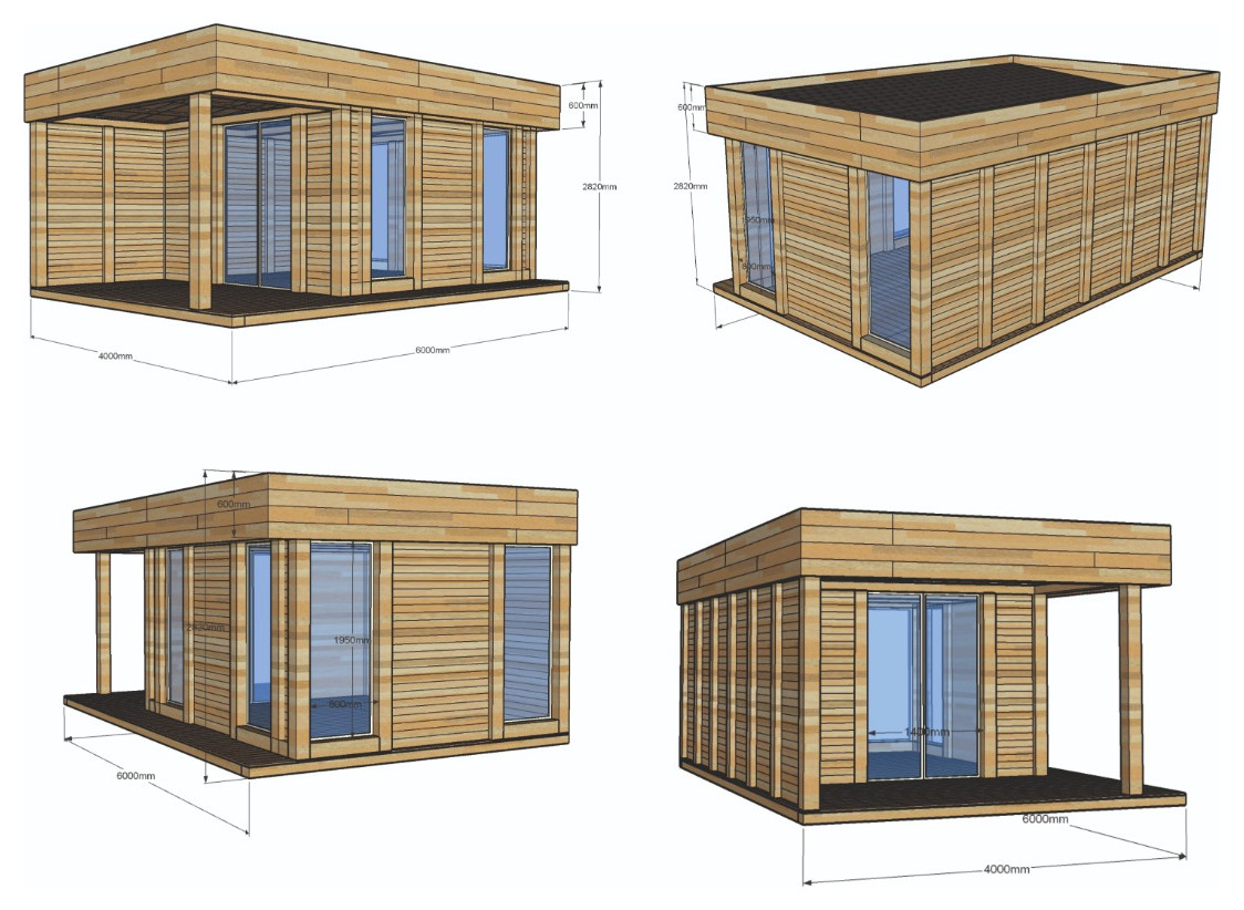 Беседка лофт