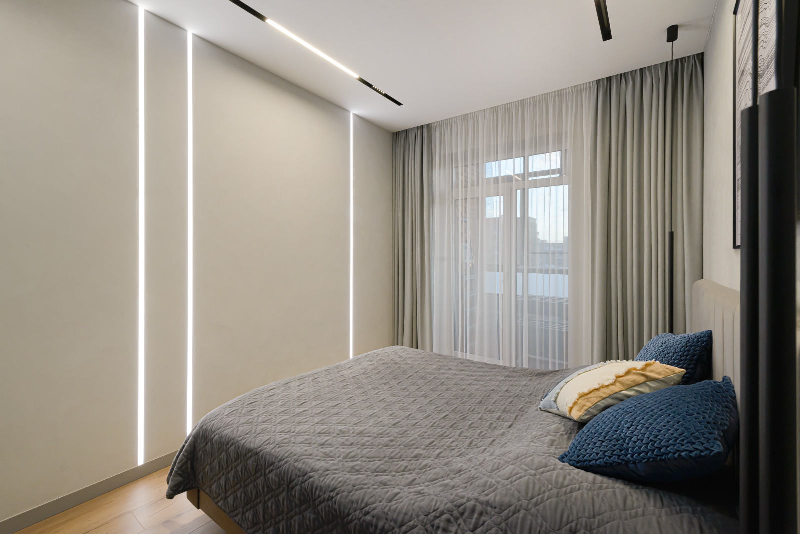 Синие акценты