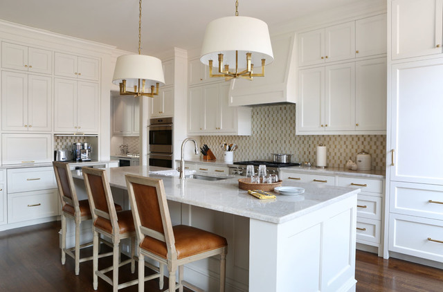 Renovation in Boston's Back Bay transitional-kitchen