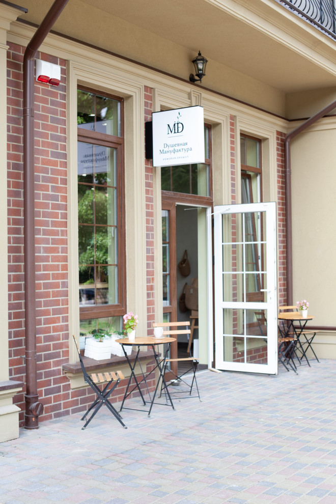 Дизайн проект эко кафе