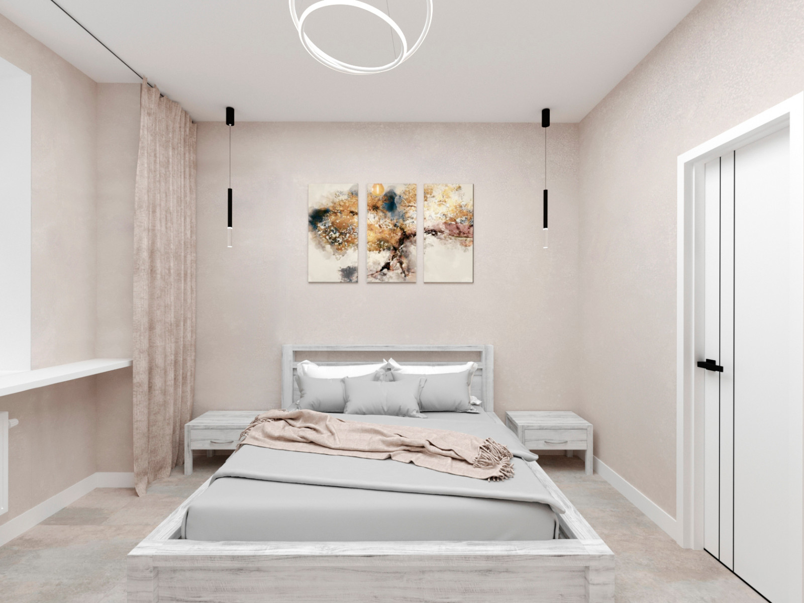 Солнечный остров. Дизайн 3-х комнатной квартиры