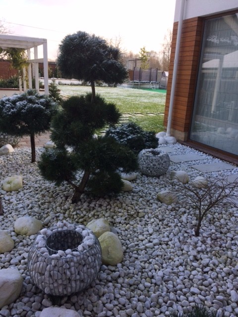 Современный сад для семьи