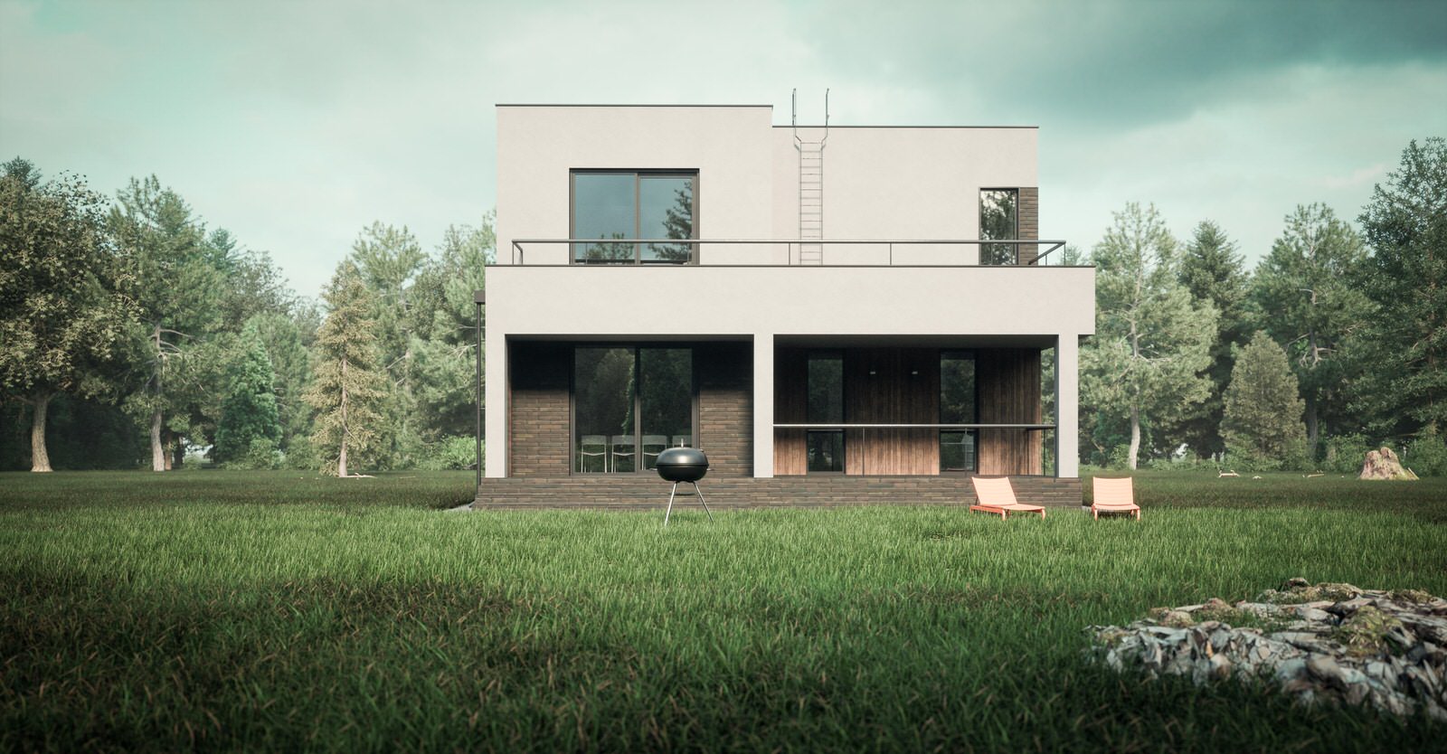 Задний двор