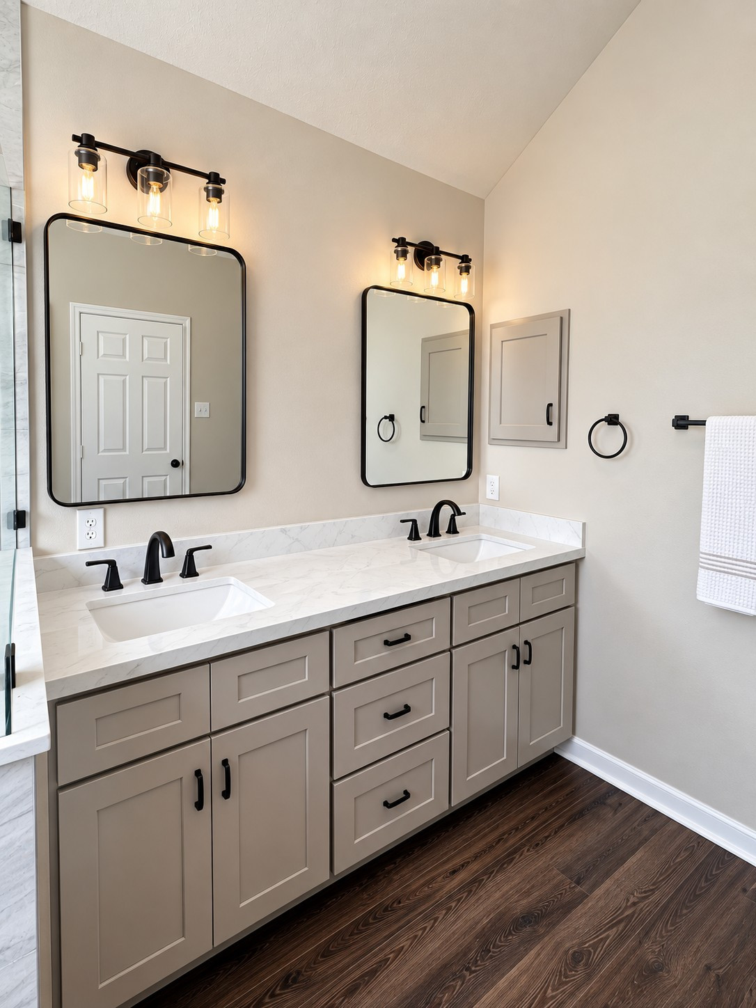 Contemporary Spa-Inspired Master Bathroom Remodel in Richmond, TX