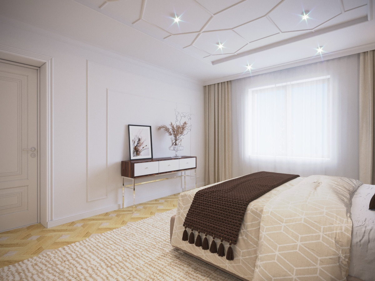 Проект дома в современной классике