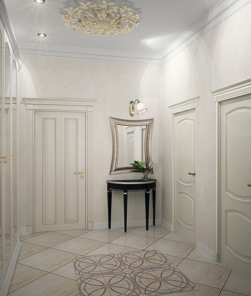 Дом для дружной семьи с тремя детьми в классическом стиле.