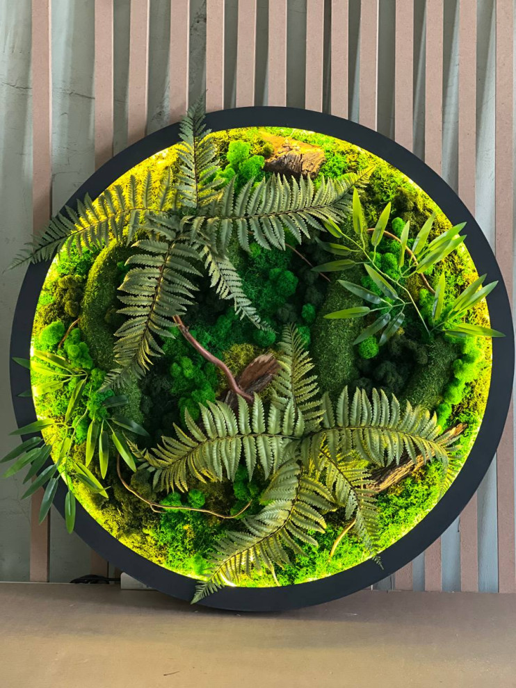 Панно из стабилизированного мха