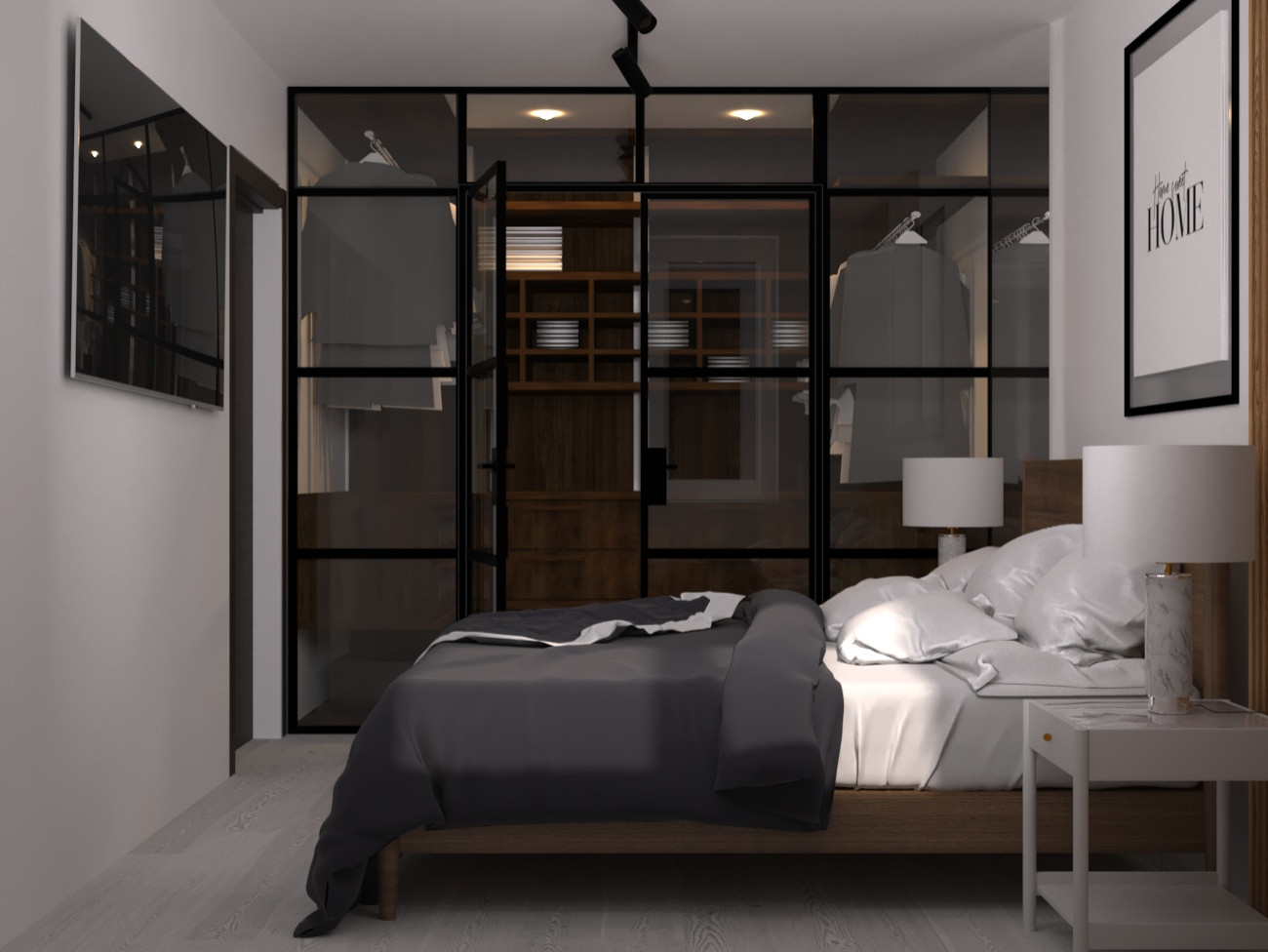 Дизайн интерьера двухкомнатной квартиры