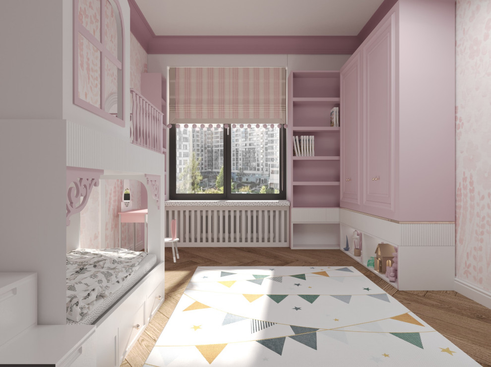 Квартира 140 м2 с зелеными акцентами