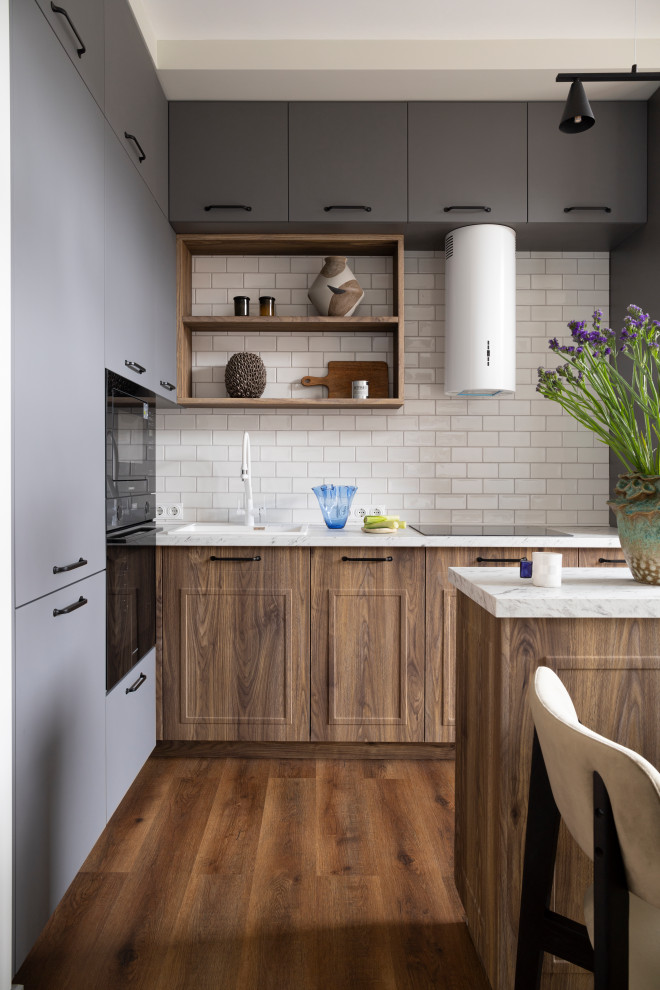 Публикация MYDECOR.RU. Двухуровневая квартира в Москве