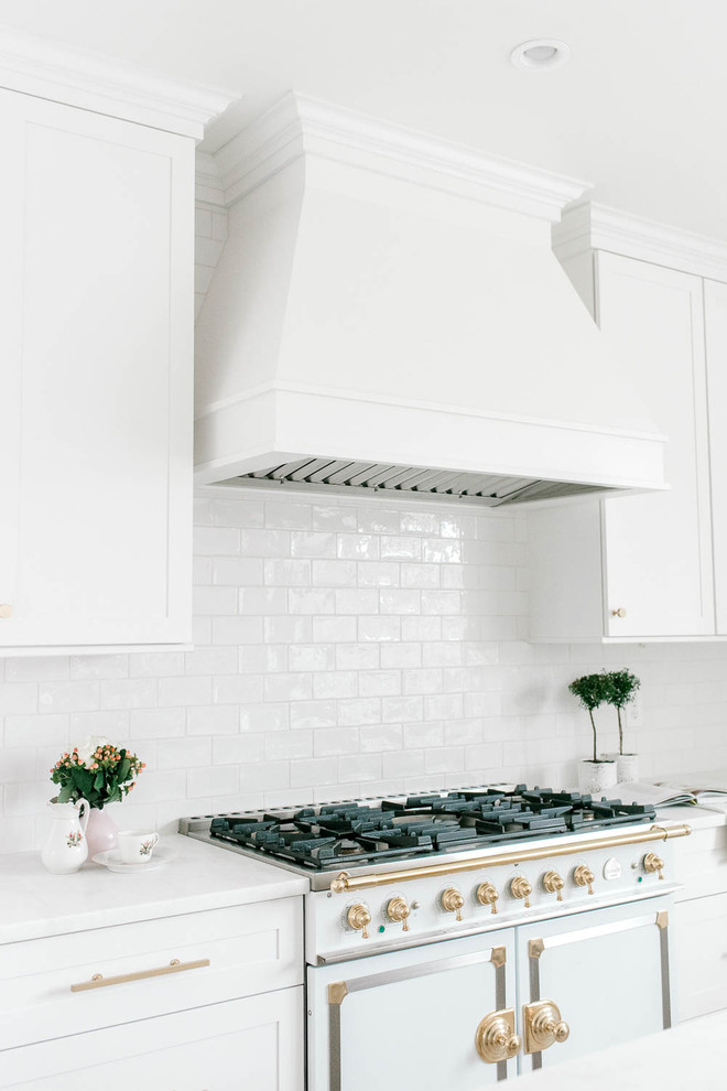 Example of a mid-sized transitional kitchen design in Baltimore