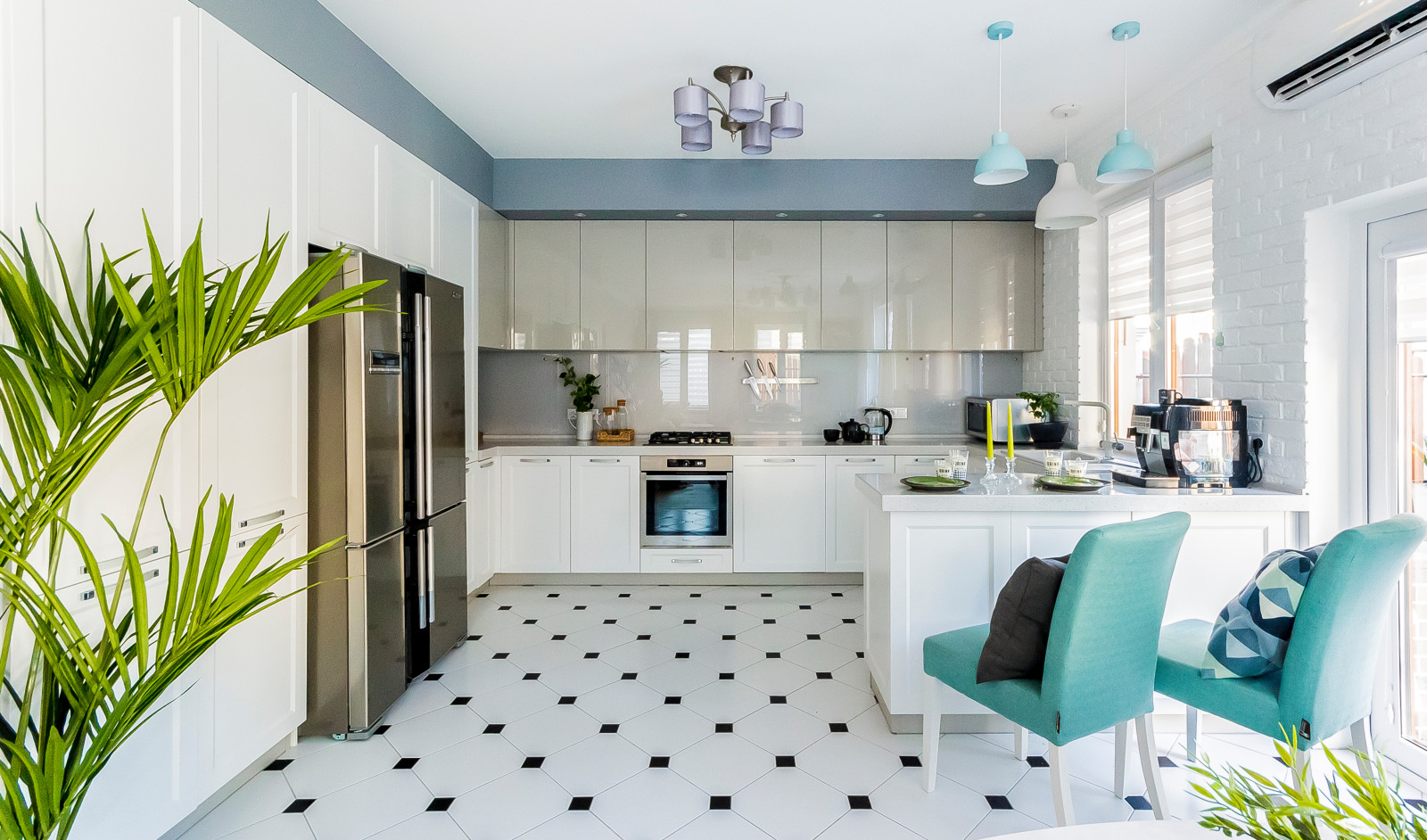 Дом в Геленджике. Съемка с участием декоратора Жанны Рафальской