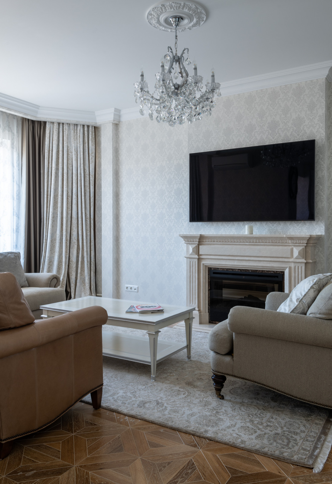 Квартира в светлых тонах Москва