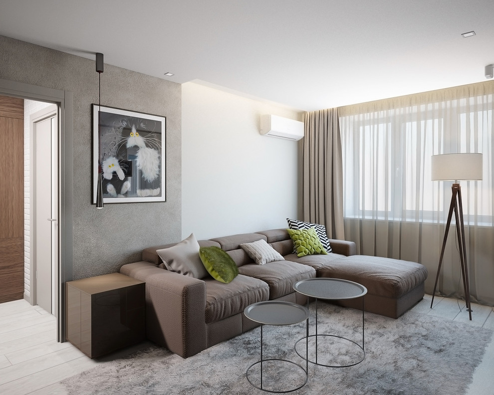 Ничего лишнего | Проект трехкомнатной квартиры в типовом доме