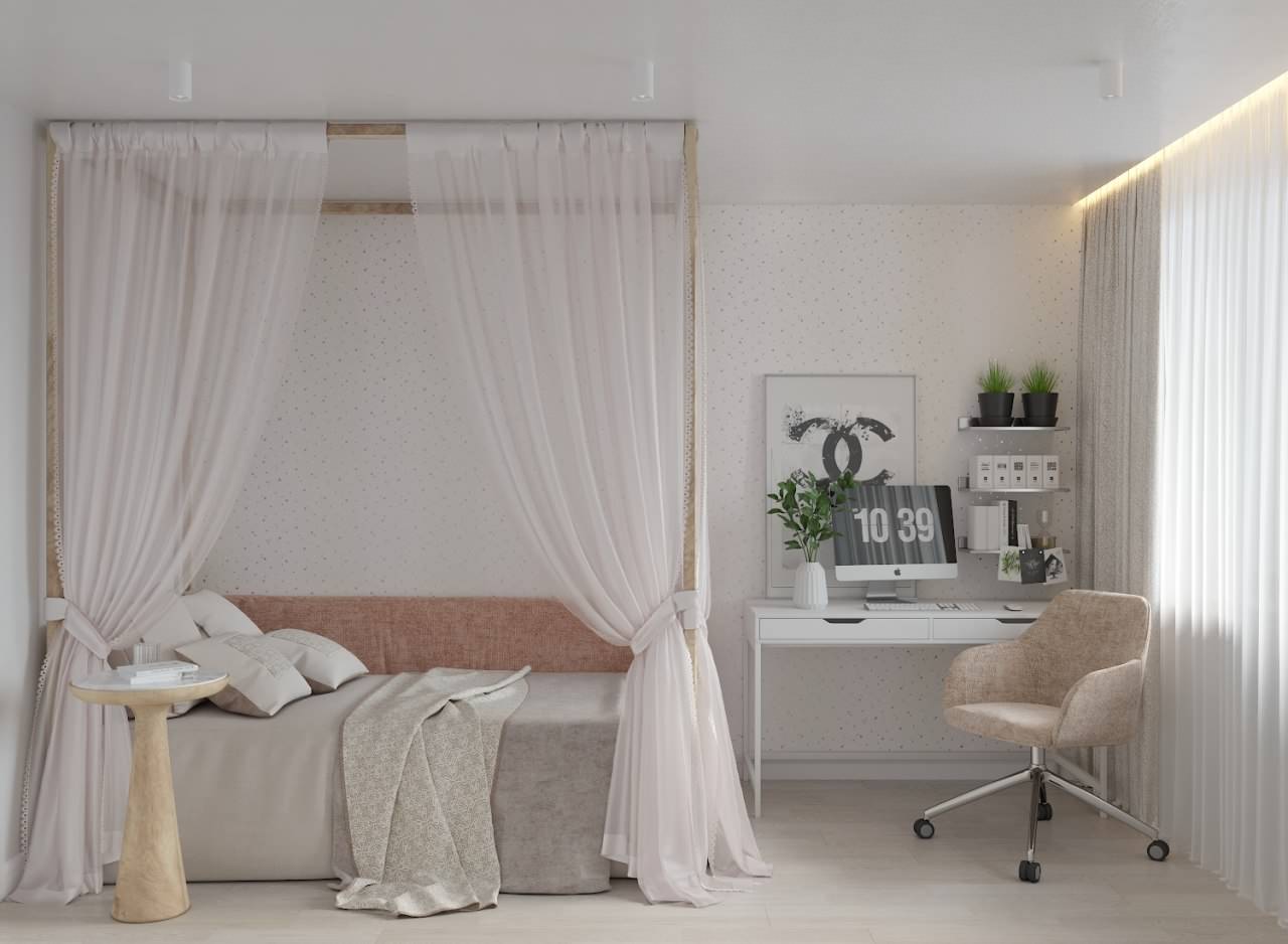 СПАЛЬНЯ ДЛЯ ДЕВОЧКИ ПОДРОСТКА