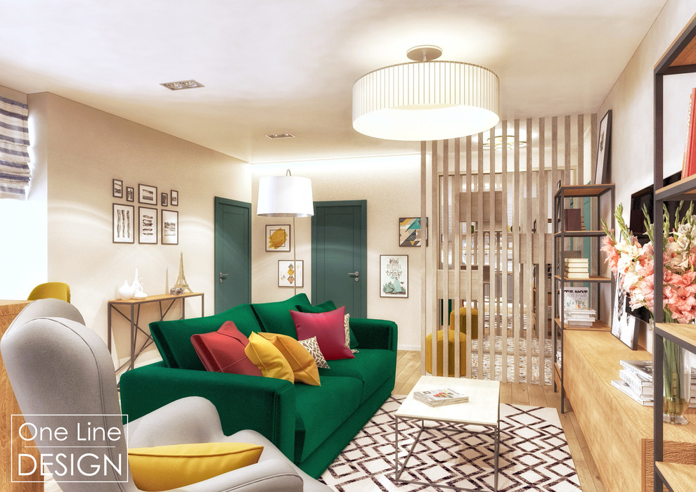 Яркий интерьер для молодой девушки