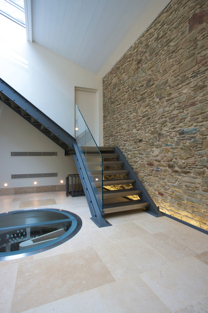 Private Residence - Devon modern-wine-cellar