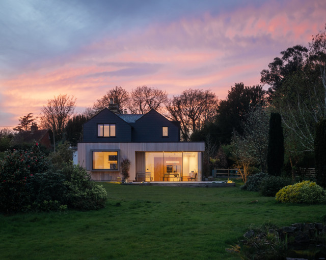 Old Rectory Cottage trendy-hus-og-facade