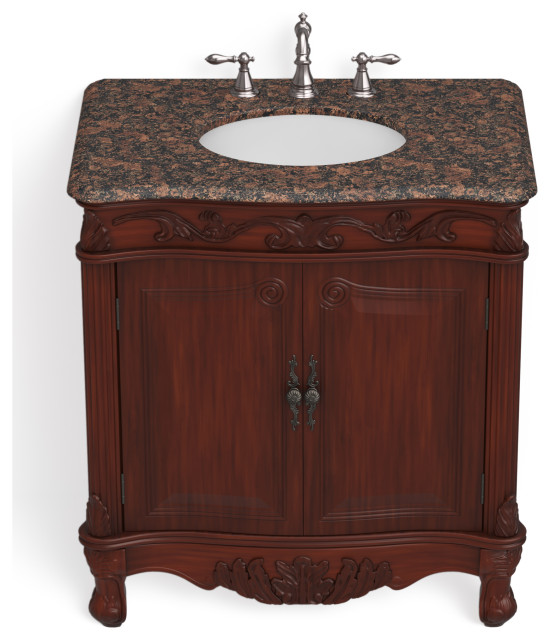 The Adelaide Bathroom Vanity, 32" - Victorian - Bathroom Vanities And ...