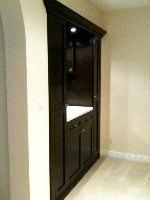Closet Conversion - Beverage Server transitional