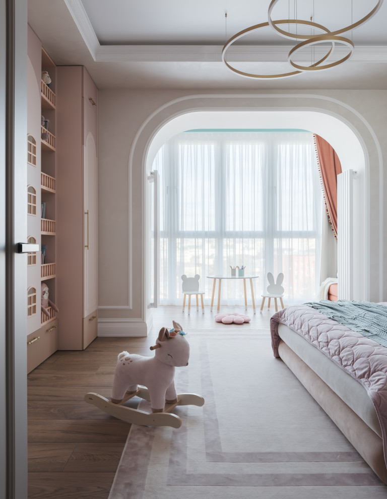 Реализация современной четырехкомнатной квартиры площадью 170 м²