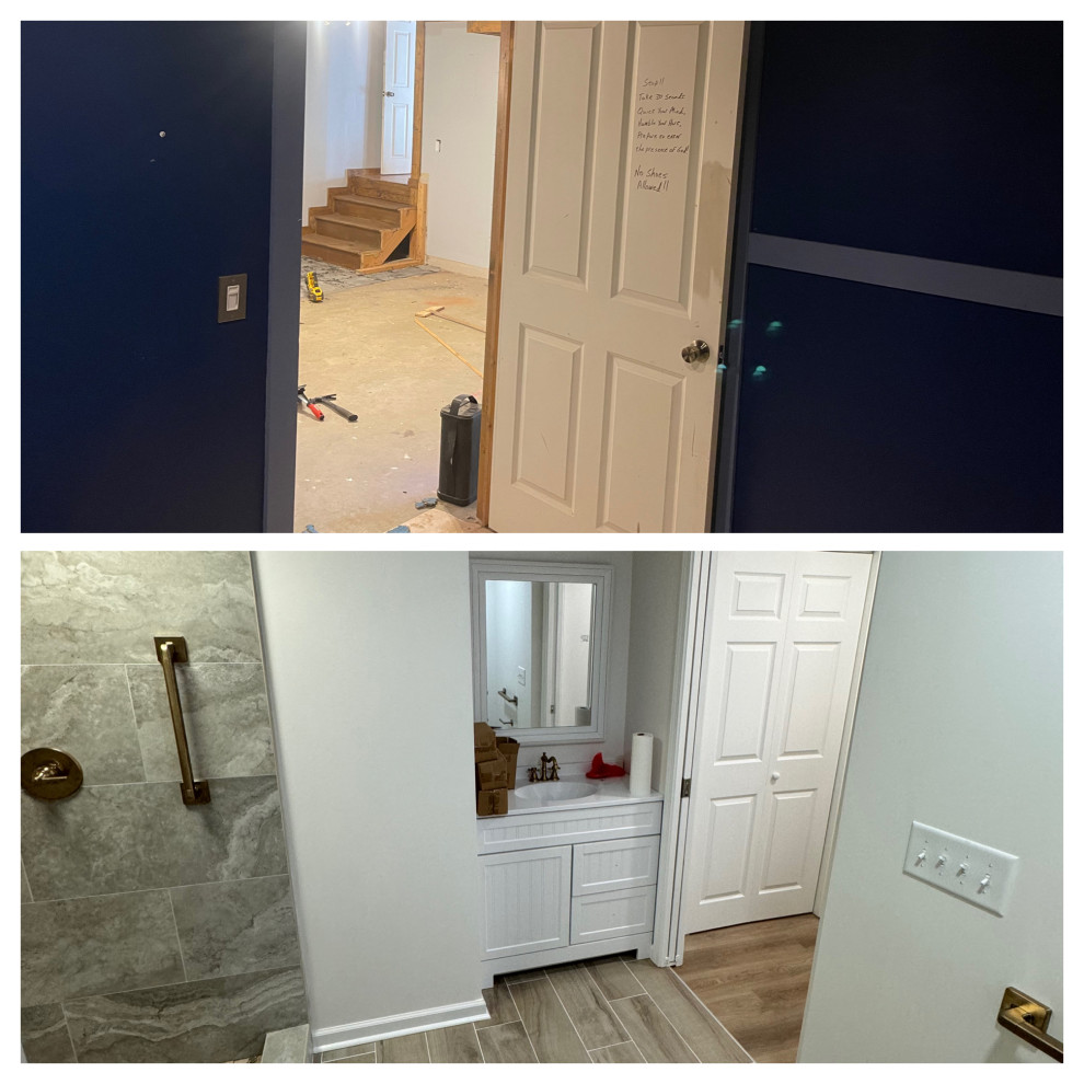 Dallas Garage Conversion and Basement Remodel