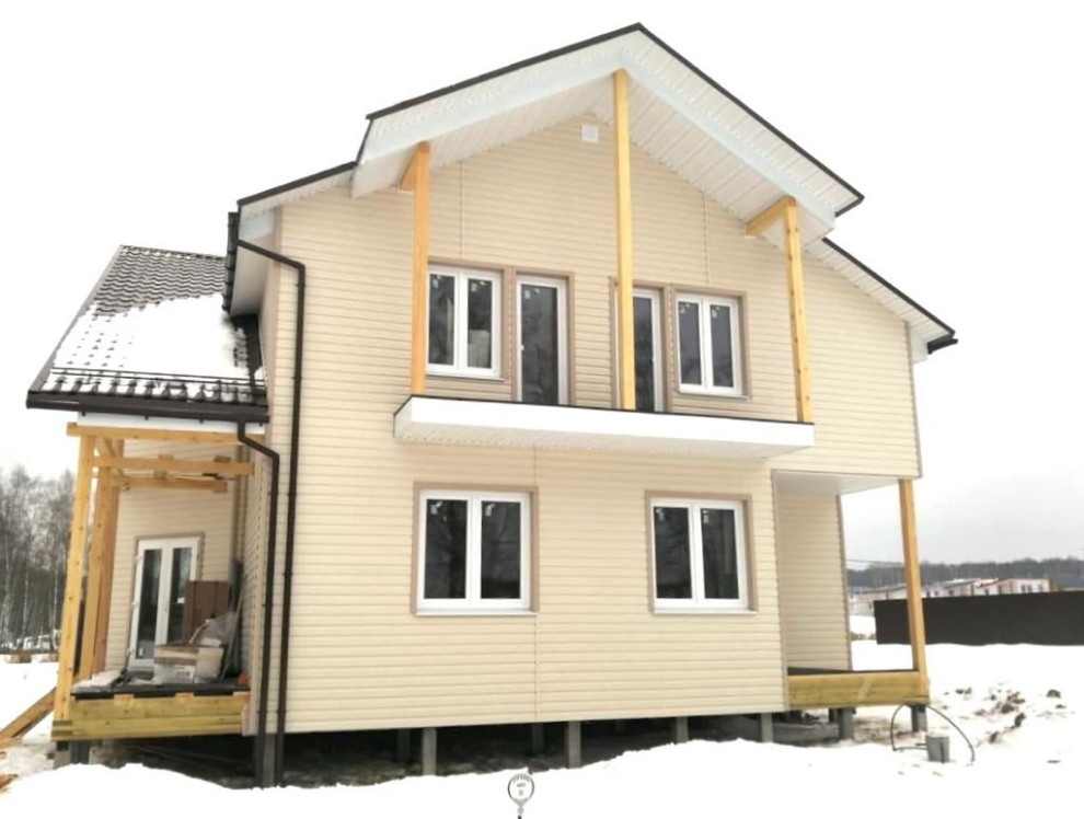 Каркасный дом по проекту "Минск"