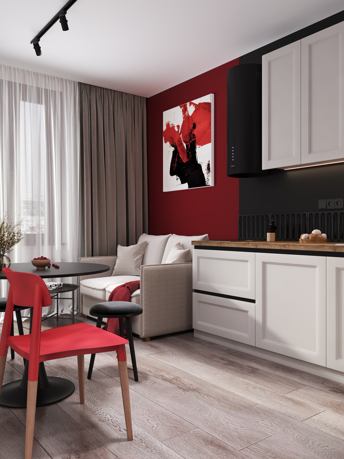 Яркая однушка под сдачу