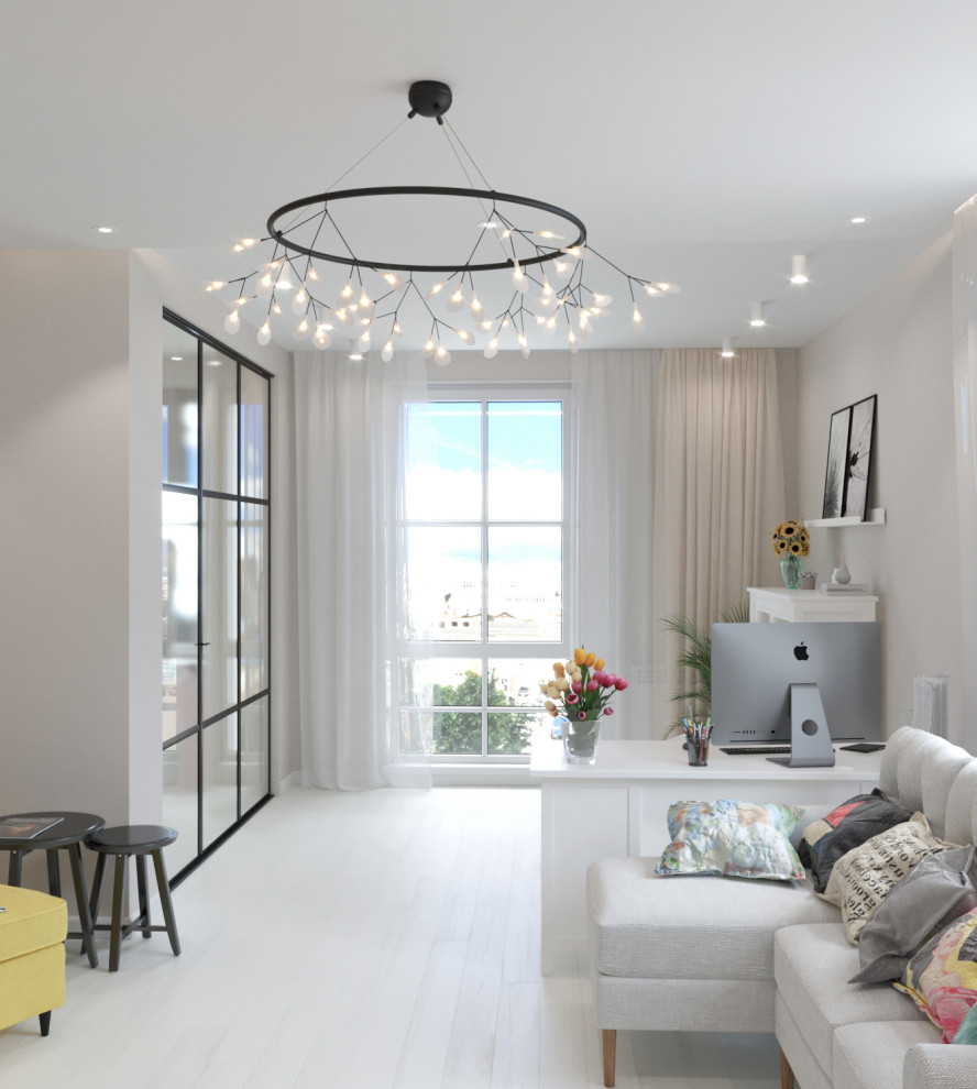 Дизайн проект в ЖК Галактика 66,1 кв.м.