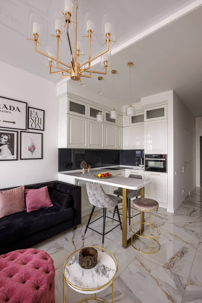 Дизайн и ремонт квартиры в ЖК «Хедлайнер» — Высокая мода