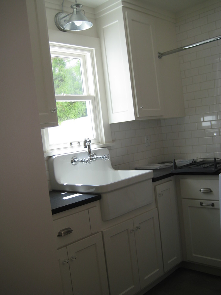 Transitional home design photo in Orange County