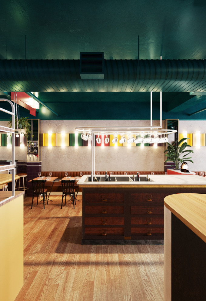 Визуализация винного бара VinVinVin