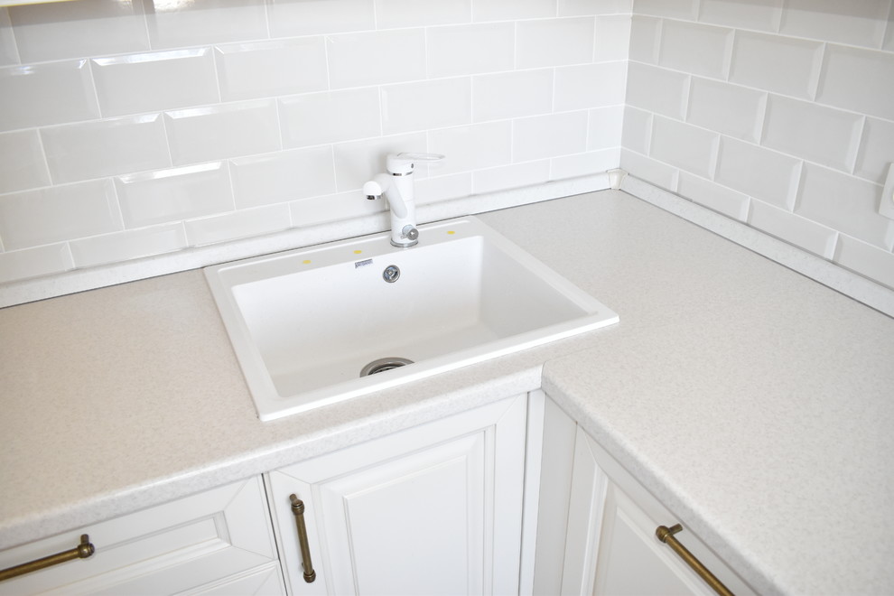 Кухня из массива бука, модель ЭКО