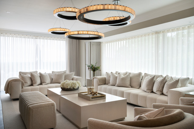 Magnolia View contemporary-vardagsrum