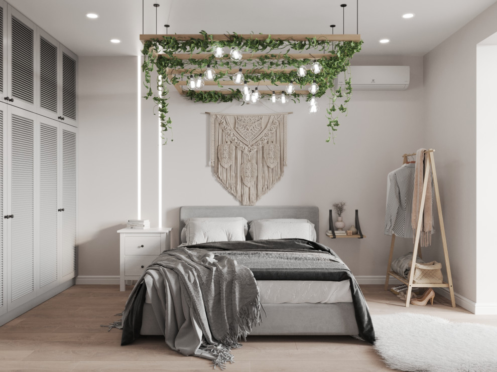 Интерьер однокомнатной квартиры в стиле Бохо