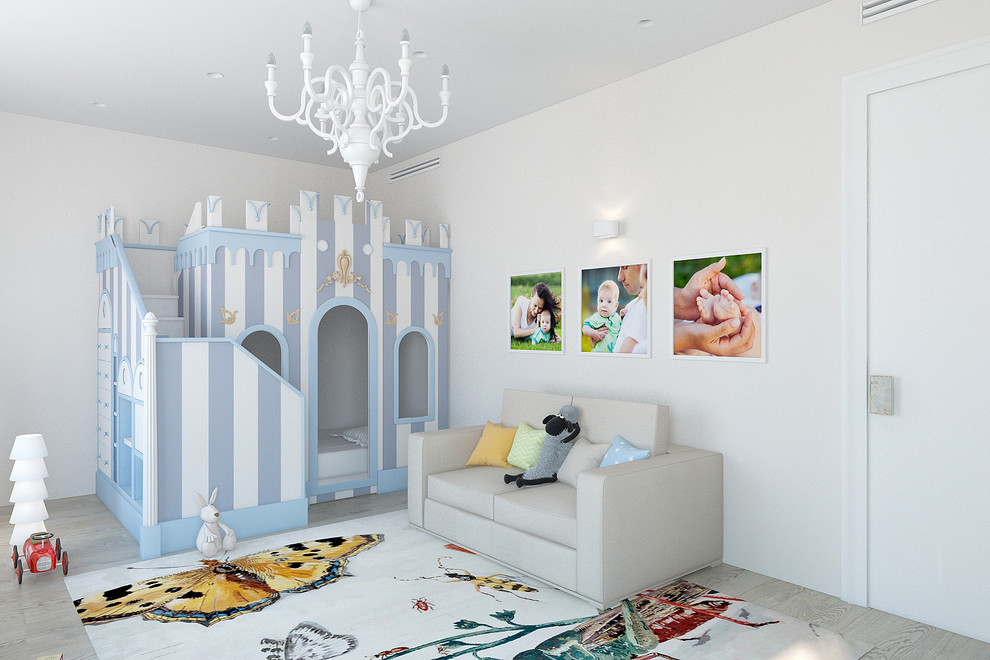 Проект квартиры ЖК "Алые Паруса" (3D визуализации)