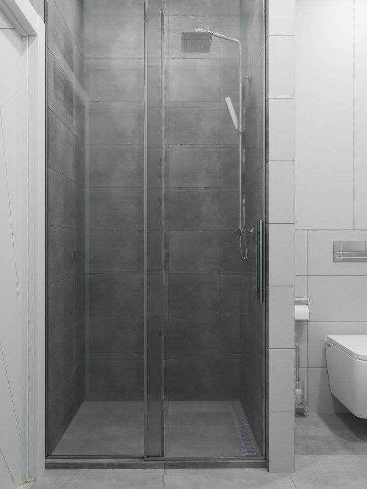 Интерьер таунхауса "50 оттенков серого"