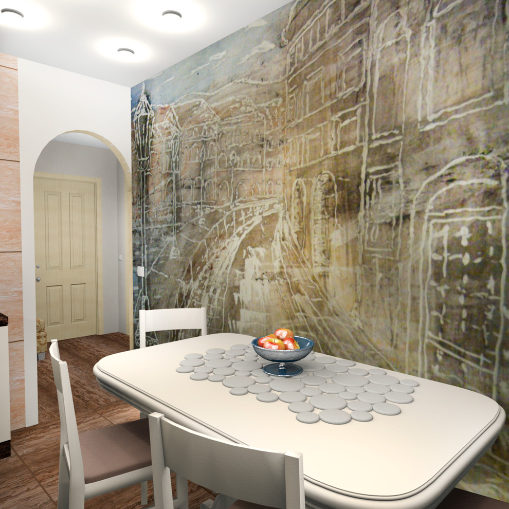 Кухня в светлых тонах