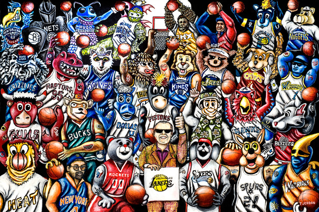 Let's Get It Started, NBA Basketball Fan Art
