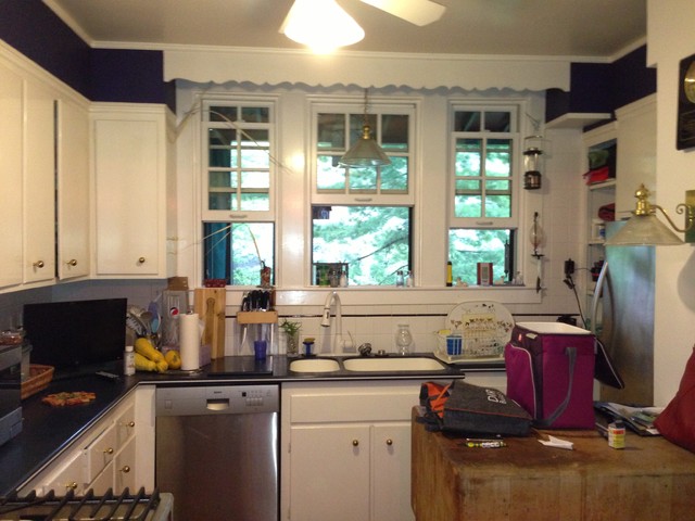 Kitchen Before transitional