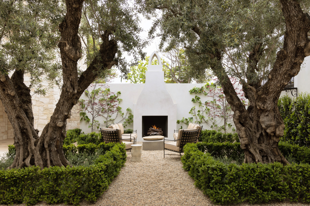 Inspiration for a mediterranean patio remodel in Los Angeles