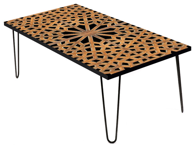 Arabesque Hex 24 Coffee Table Contemporary Tables By Lamou