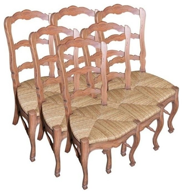 6 New French Country Dining Chairs