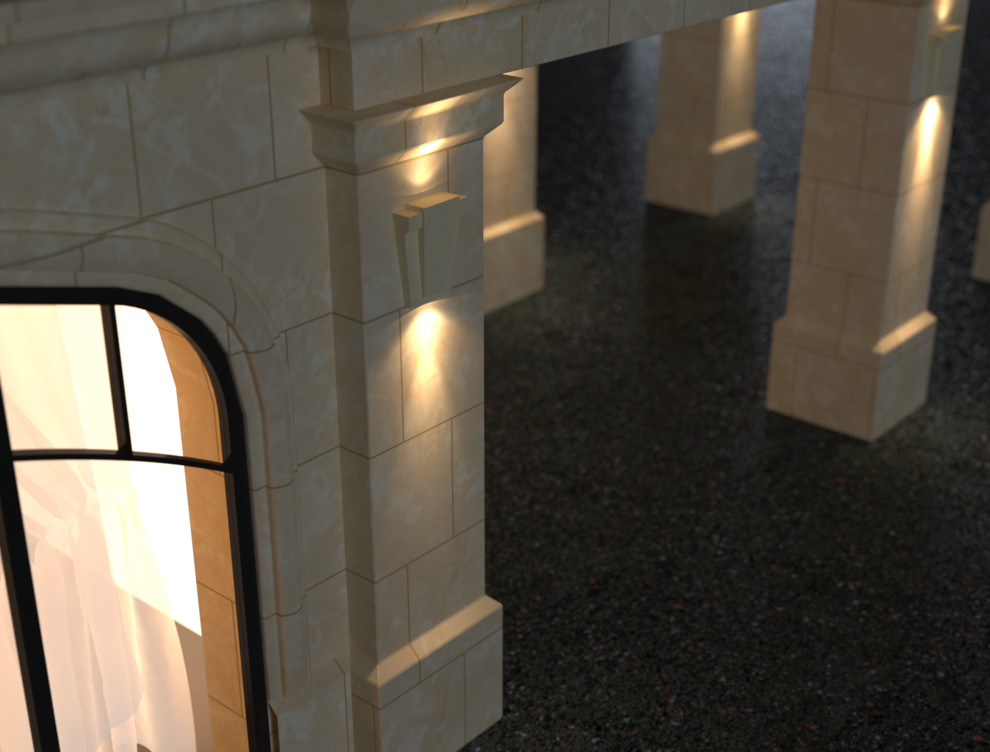 Фасад гостиницы