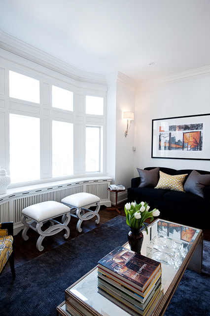 Binscarth Road Project contemporary-vardagsrum