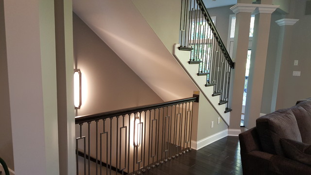Updated staircase nyklassisk-trappe