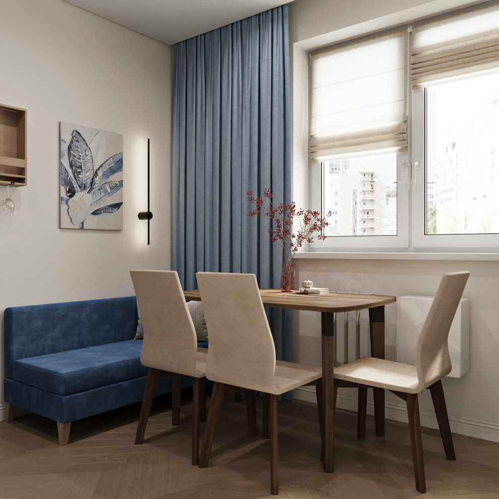 Дизайн квартиры во вторичном фонде, Кантемировская, Москва