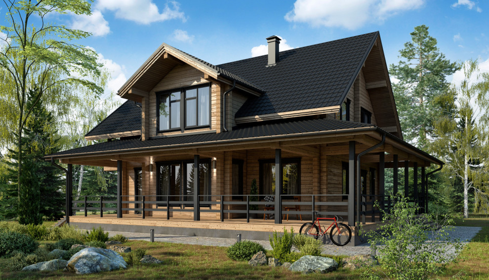 Дом из клееного бруса