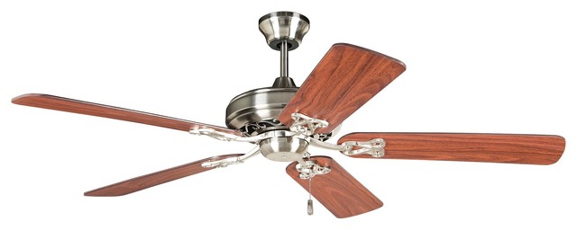 Craftmade Majestic 52 Brushed Polished Nickel Ceiling Fan W 5 Blades