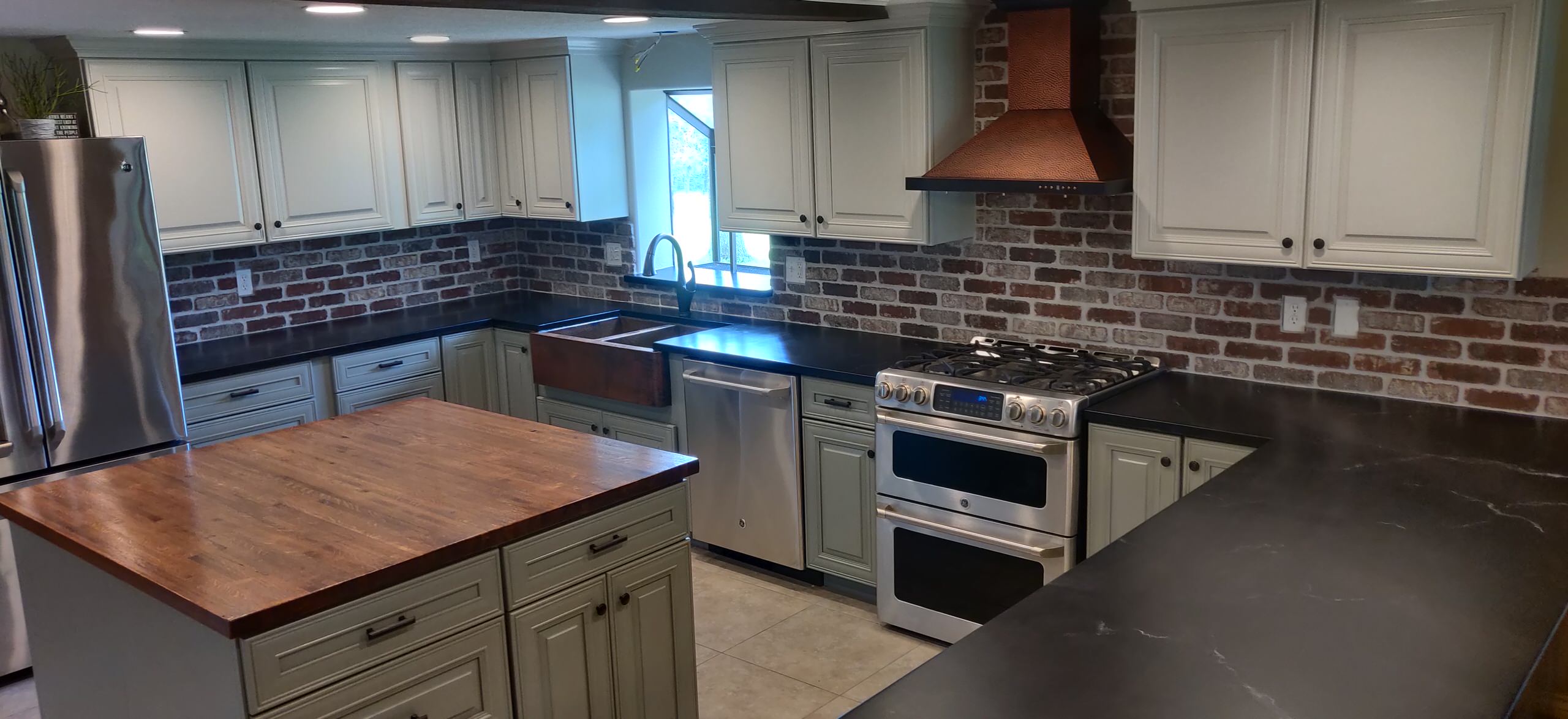 Log Cabin Kitchen After